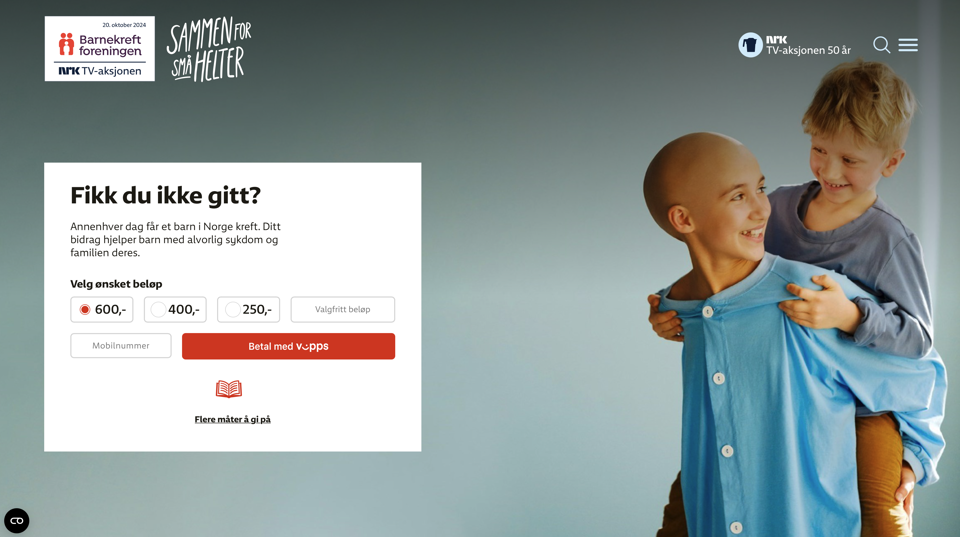 TV-aksjonen NRK 2024