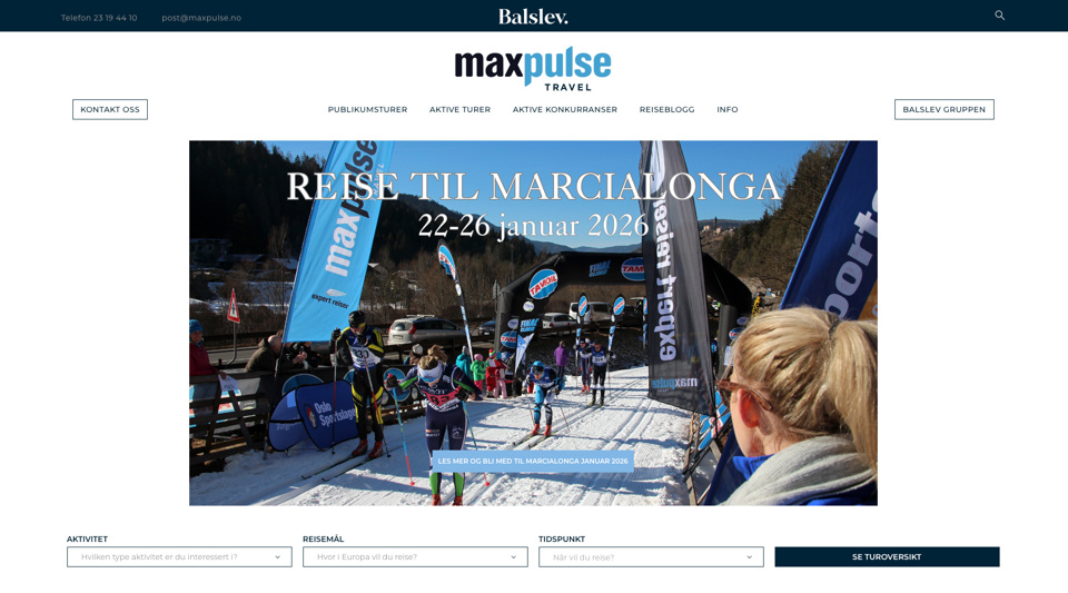 Maxpulse Reisebyrå